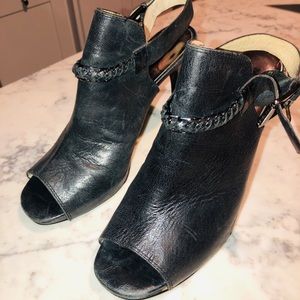 5-inch Michael Kors Open Toe Booties